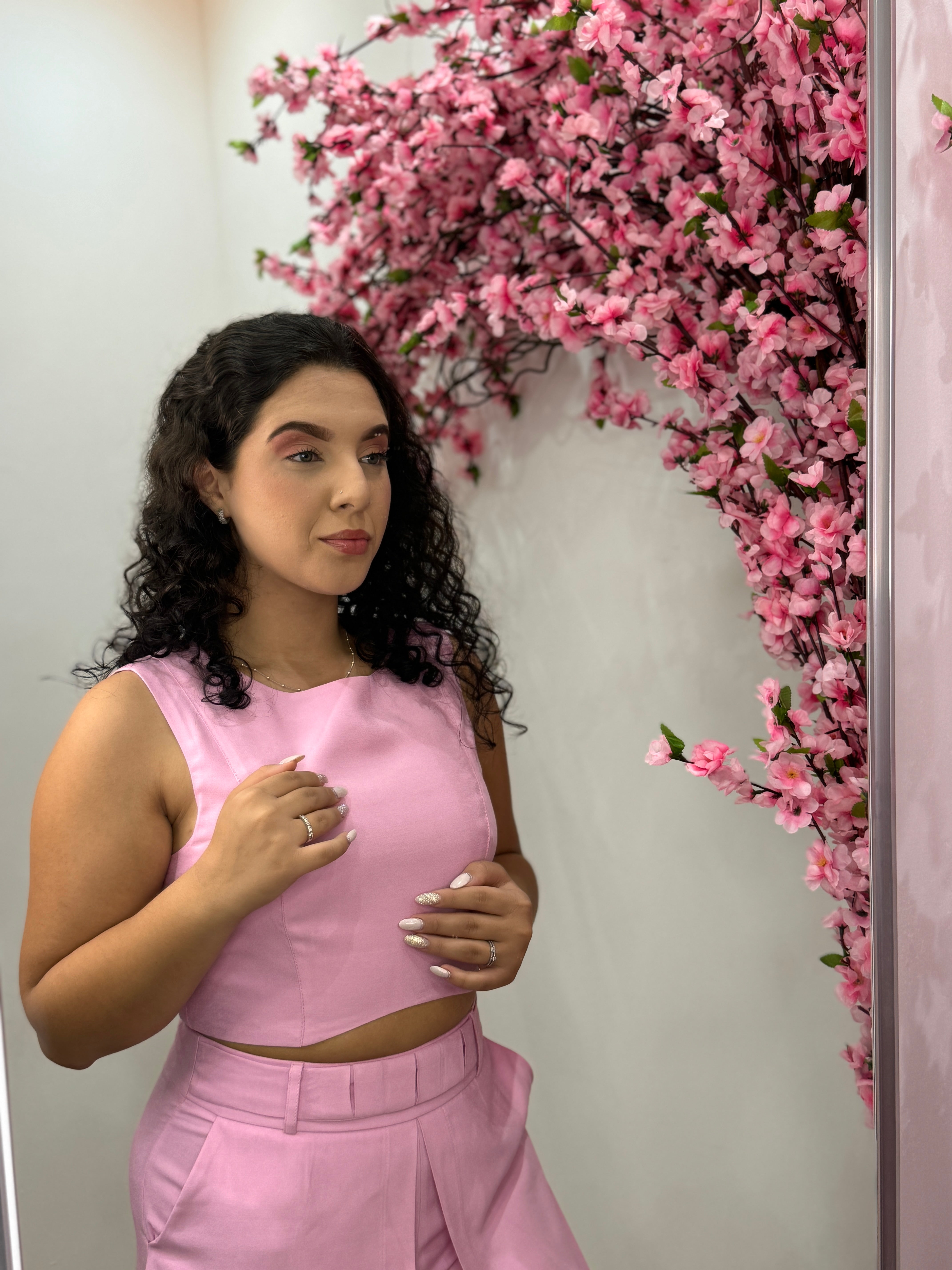 Conjunto Manuela - Rosa Bebê