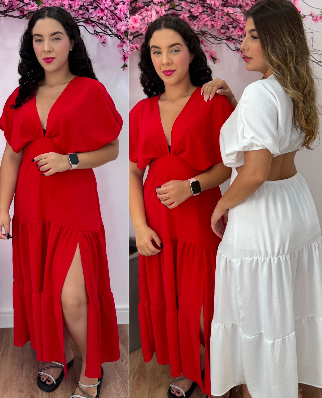 Vestido Aurora - Vermelho