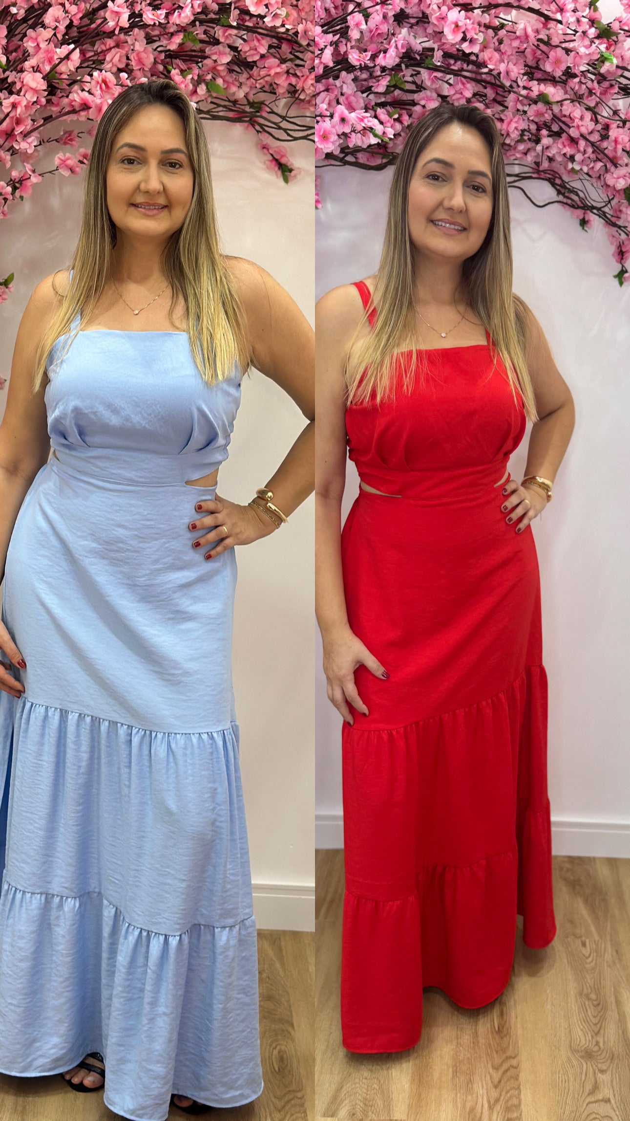 Vestido Alice  - Azul Bebê
