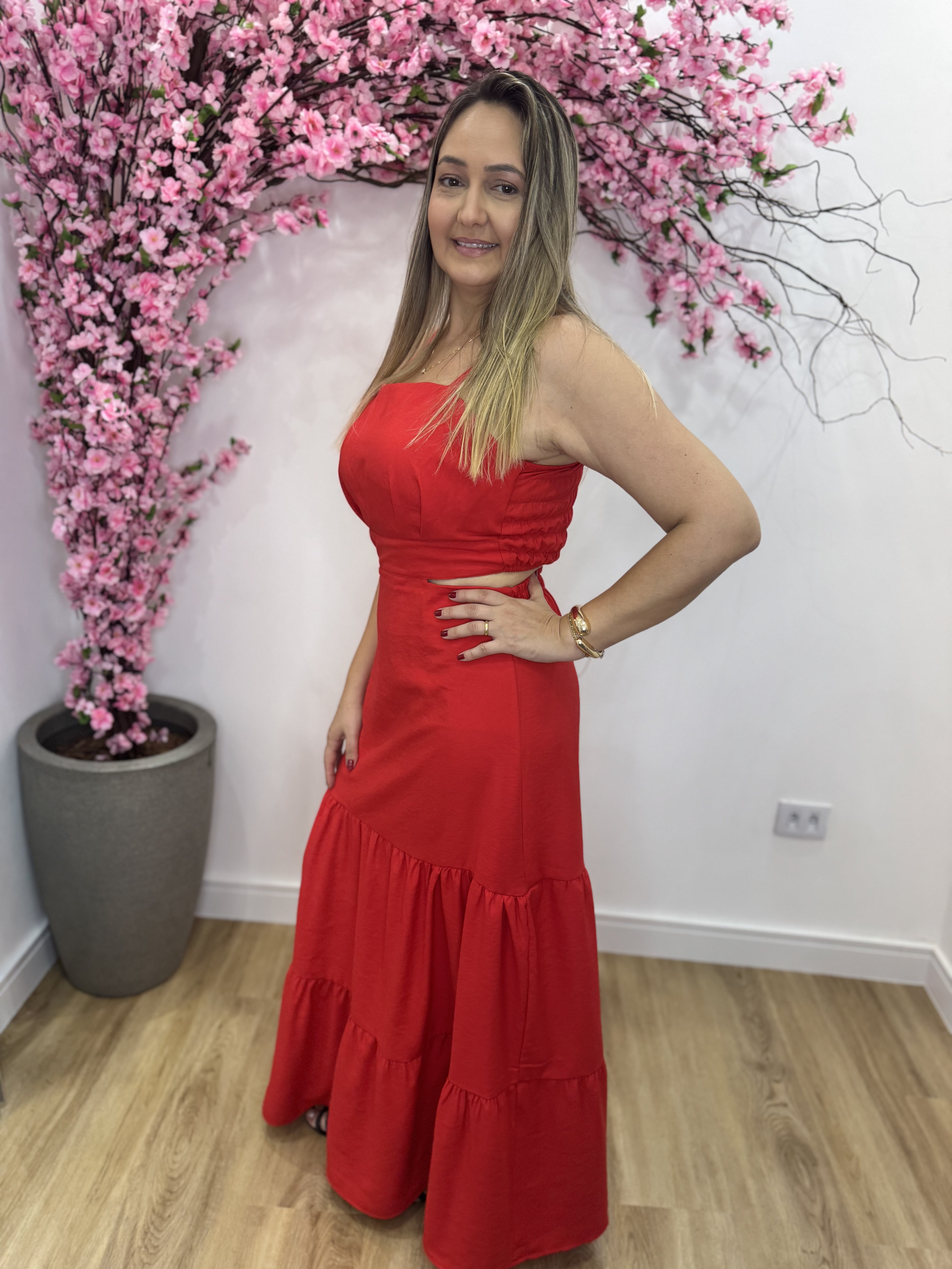 Vestido Alice - Vermelho
