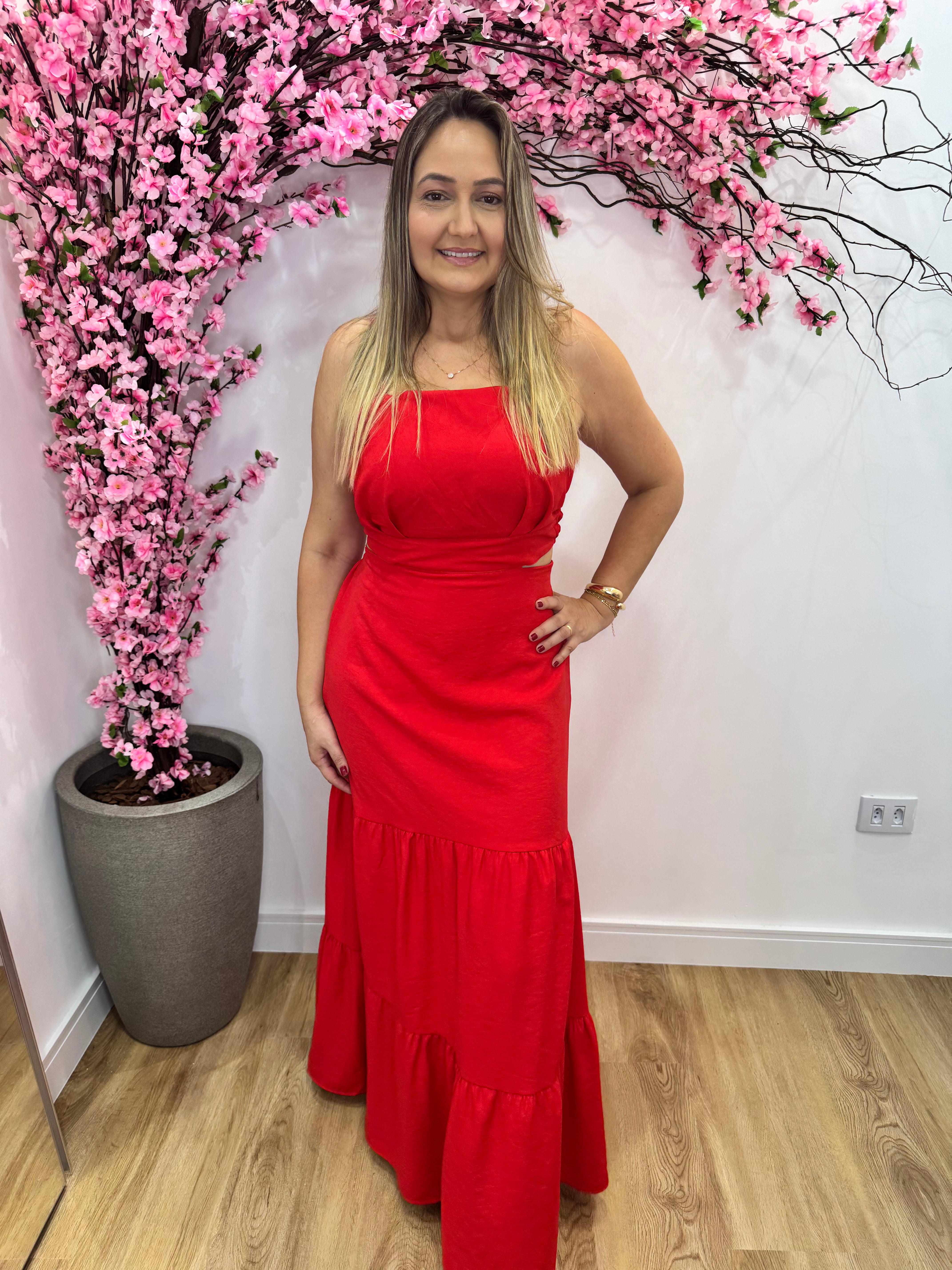 Vestido Alice - Vermelho