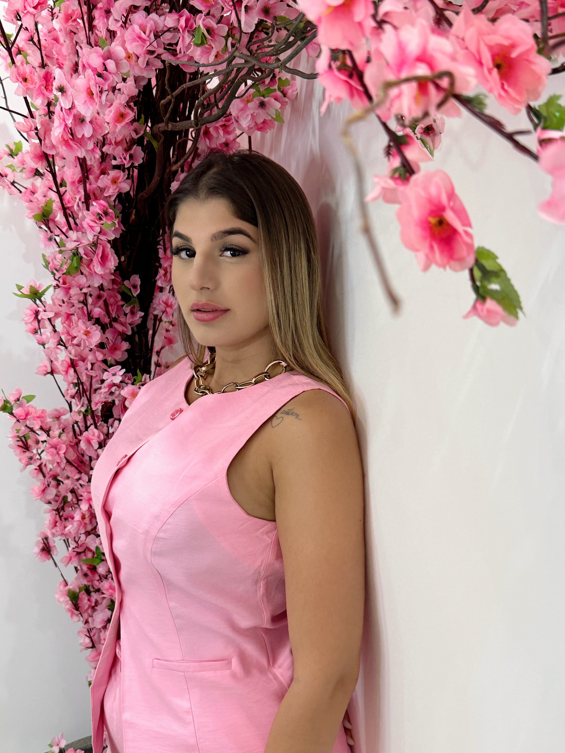 Conjunto Sofia - Rosa Bebê