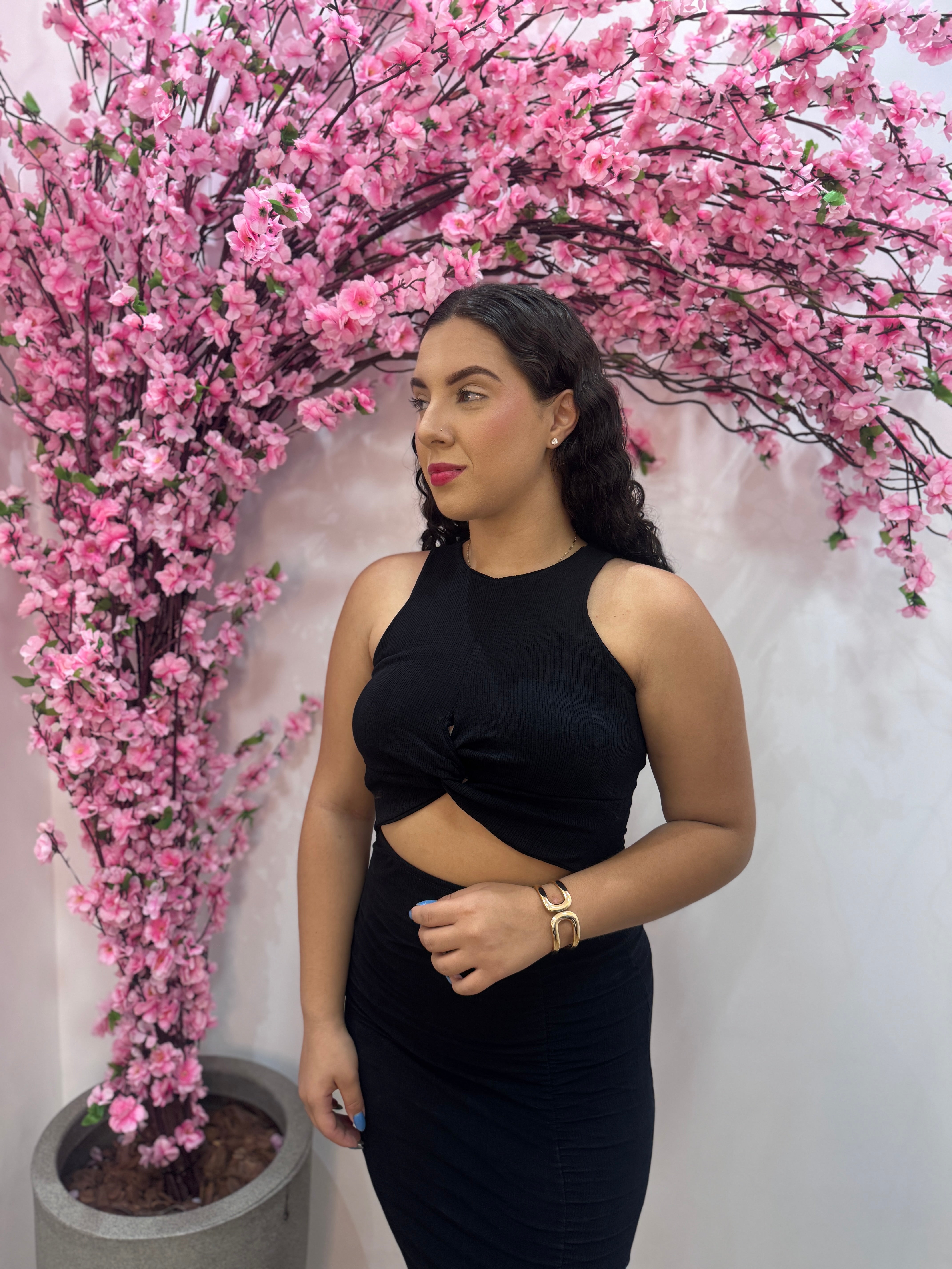 Vestido Midi Laura - Preto