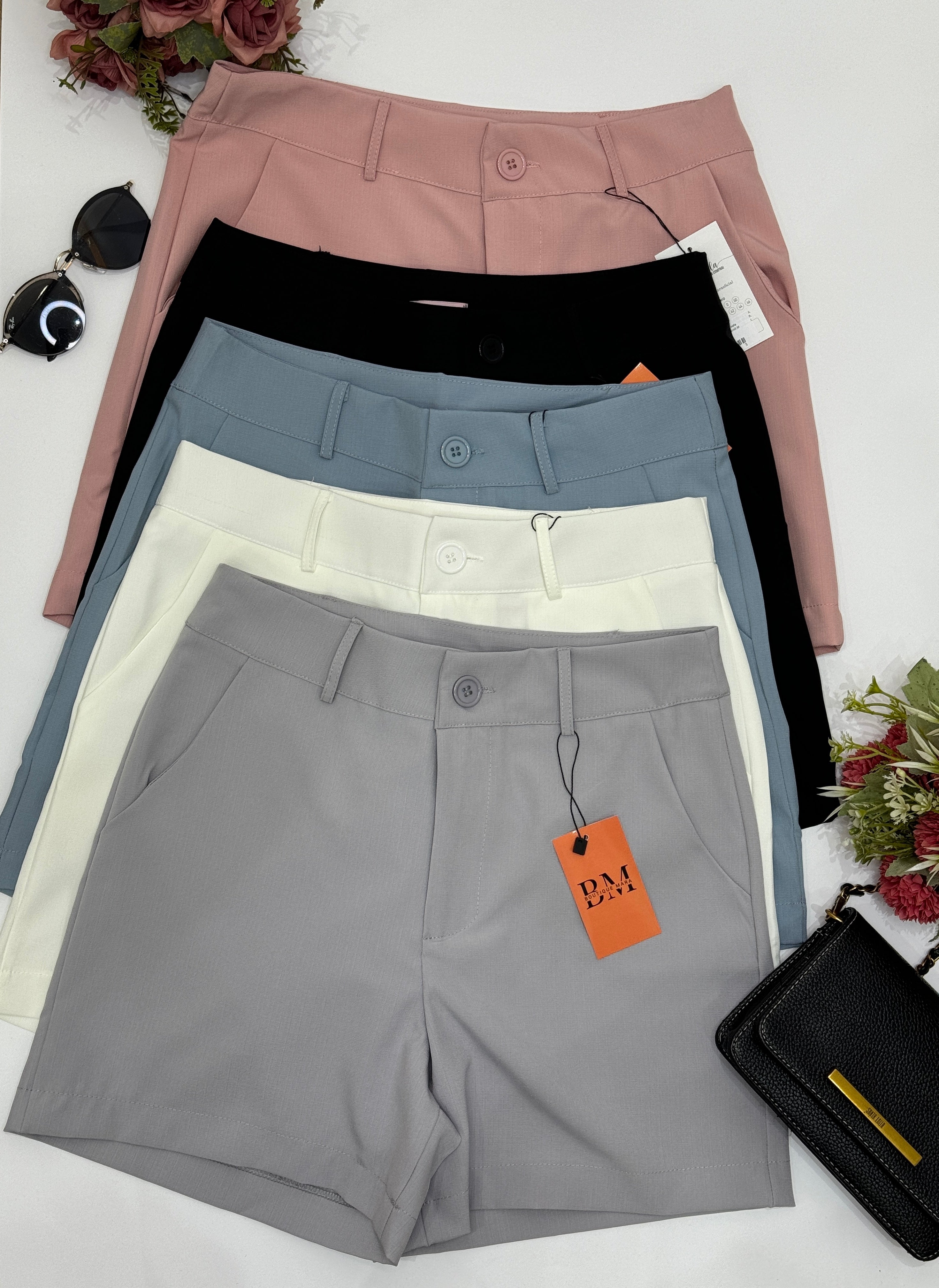 Shorts Mirela - Azul
