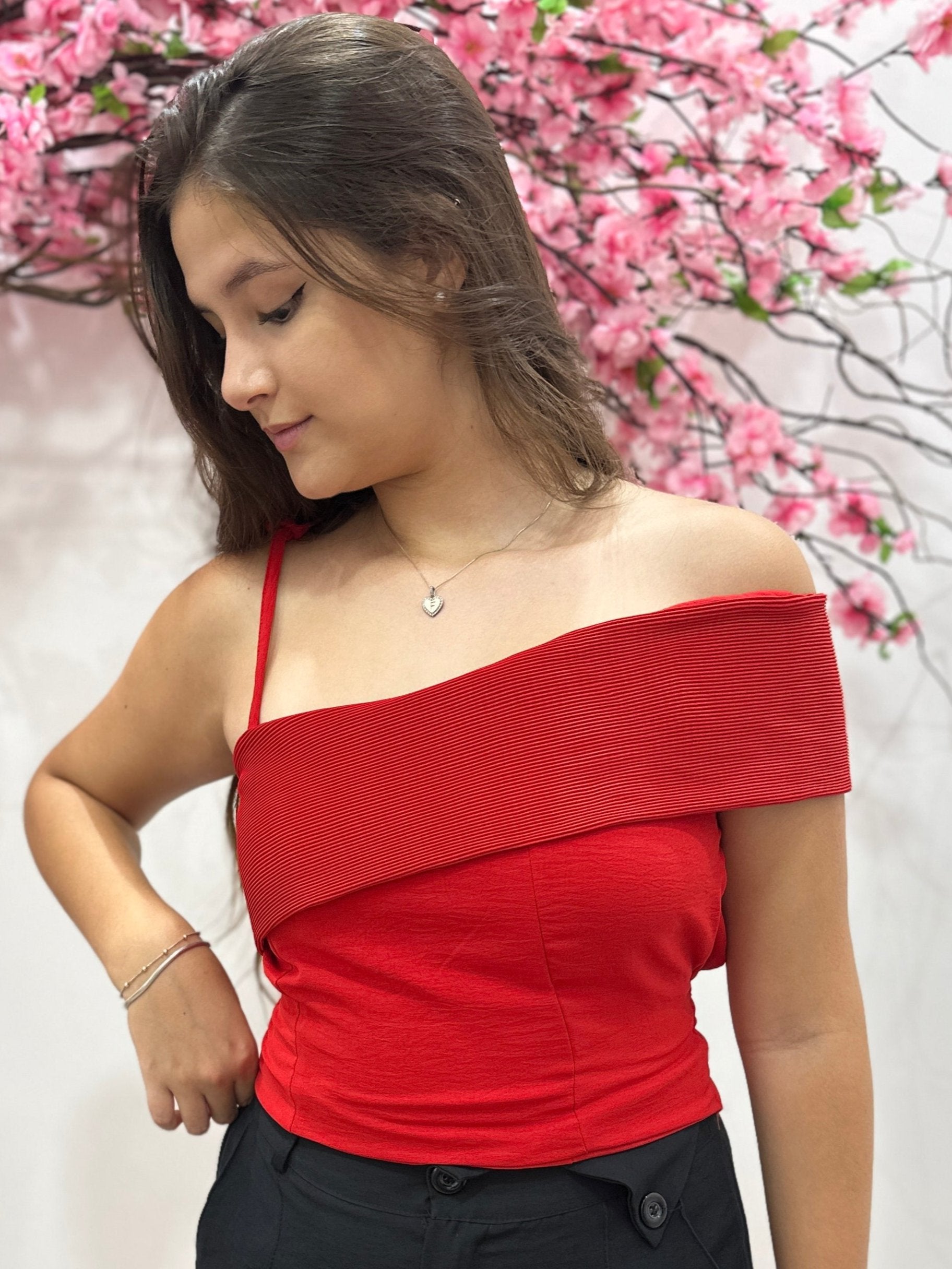 Cropped Luiza - Vermelho